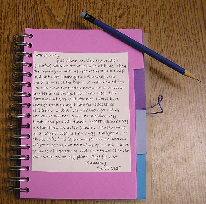 How do you write a diary entry?